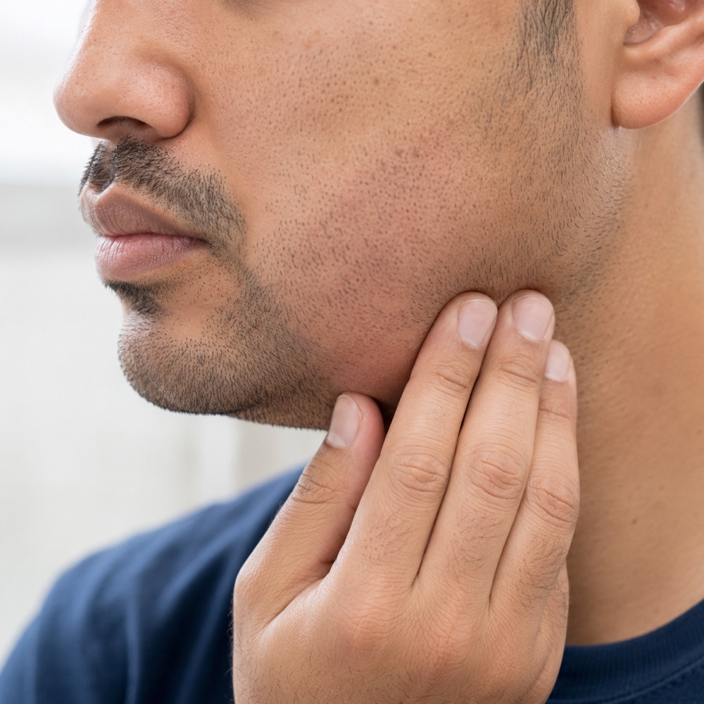 Swelling or abscess